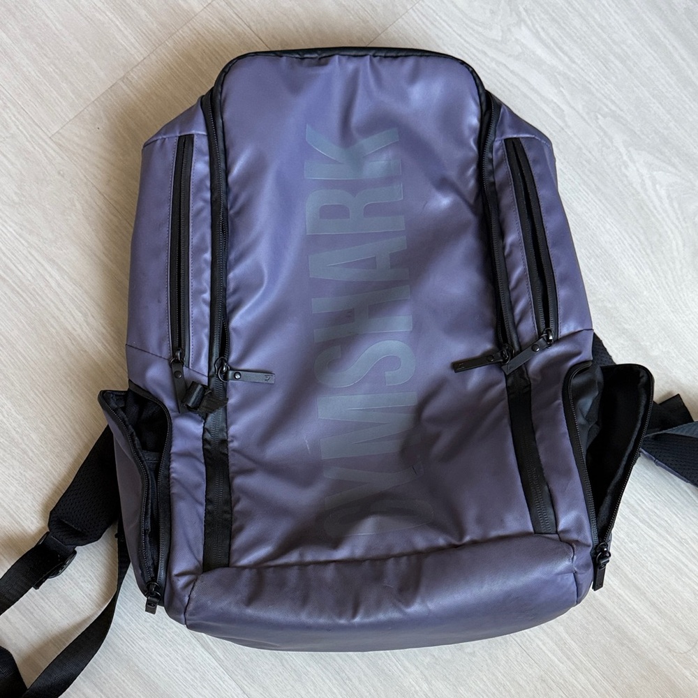 Gymshark Backpack in Purple and Black